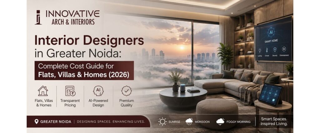 Interior Designers in Greater Noida: Complete Cost Guide for Flats, Villas & Homes (2026)