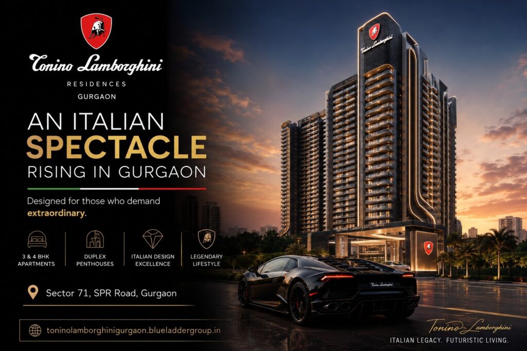 Tonino Lamborghini Residences Sector 71 Gurgaon – Experience the Finest Branded Luxury Living