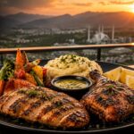 Juicy Grilled Chicken at The Dome Restaurant in Islamabad