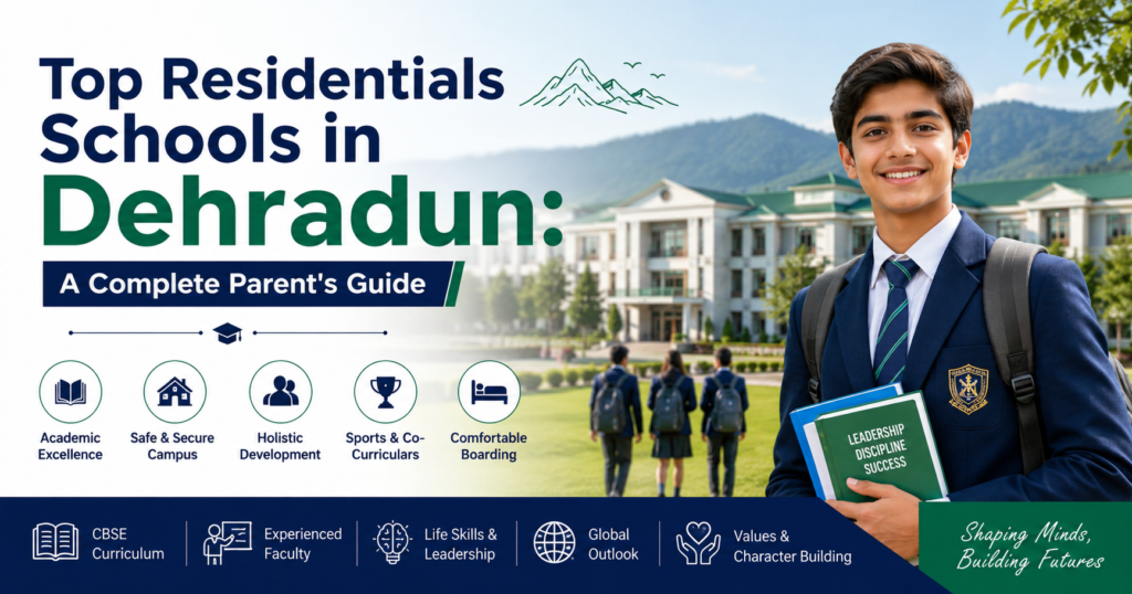 Top Residentials Schools in Dehradun: A Complete Parent’s Guide