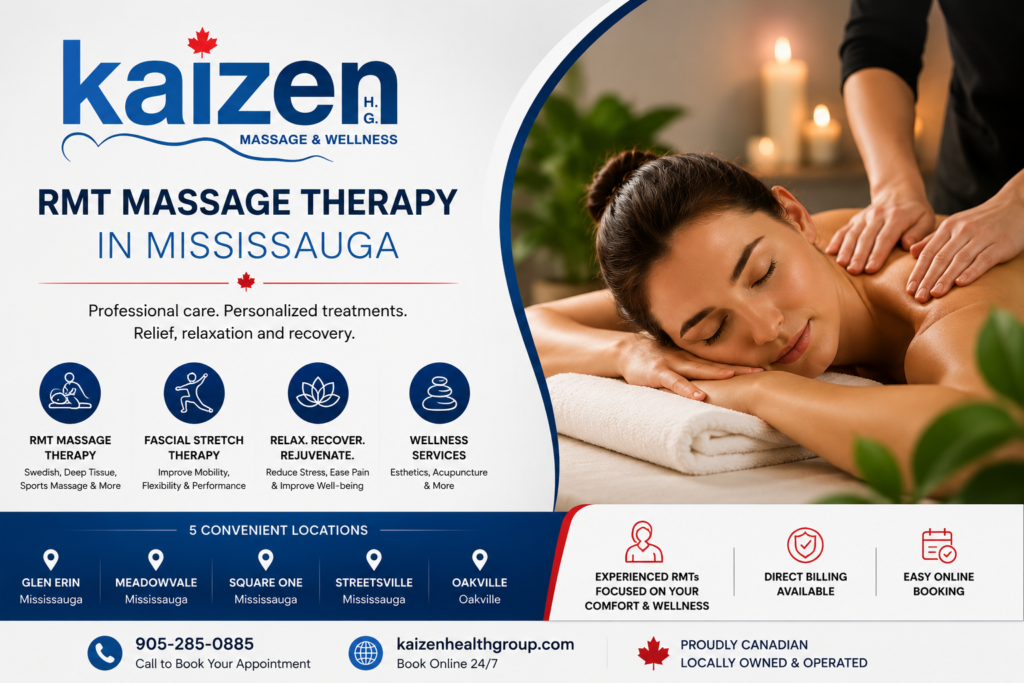 RMT Massage Therapy in Mississauga: How to Choose the Right Clinic for Your Needs