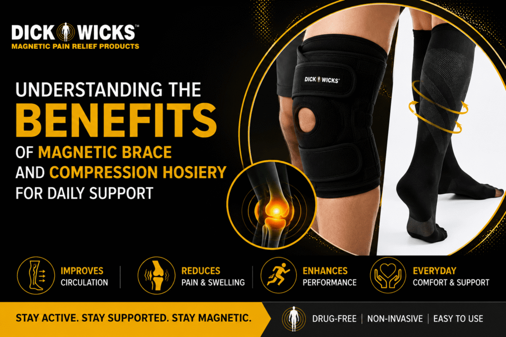 Understanding the Benefits of Magnetic Brace and Compression Hosiery for Daily Support