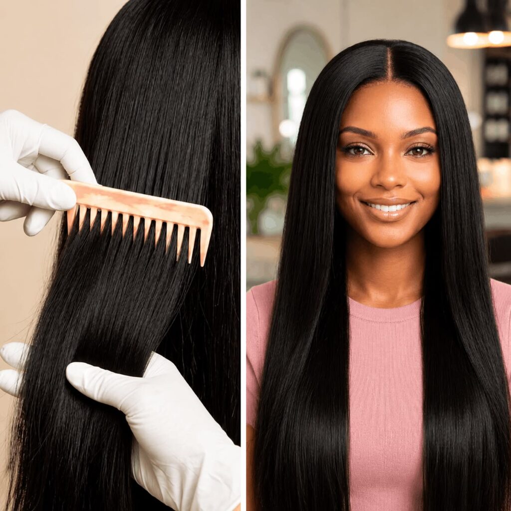 The Real Reason Your Favorite Influencer Suddenly Has Perfect Tape In Hair