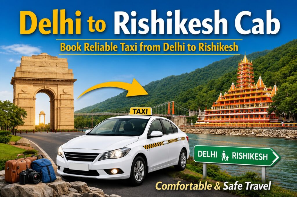 Which Is the Cheapest Delhi to Rishikesh Taxi Service?