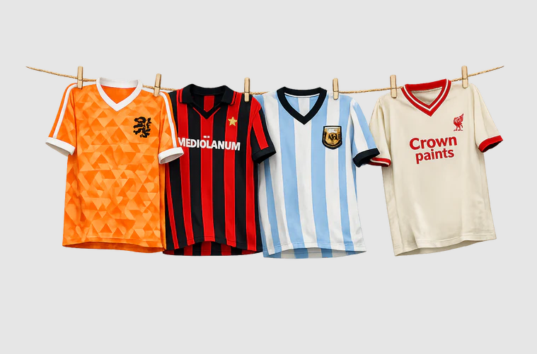 The Industrial Design of Vintage Football Collars and Button Placard Variations
