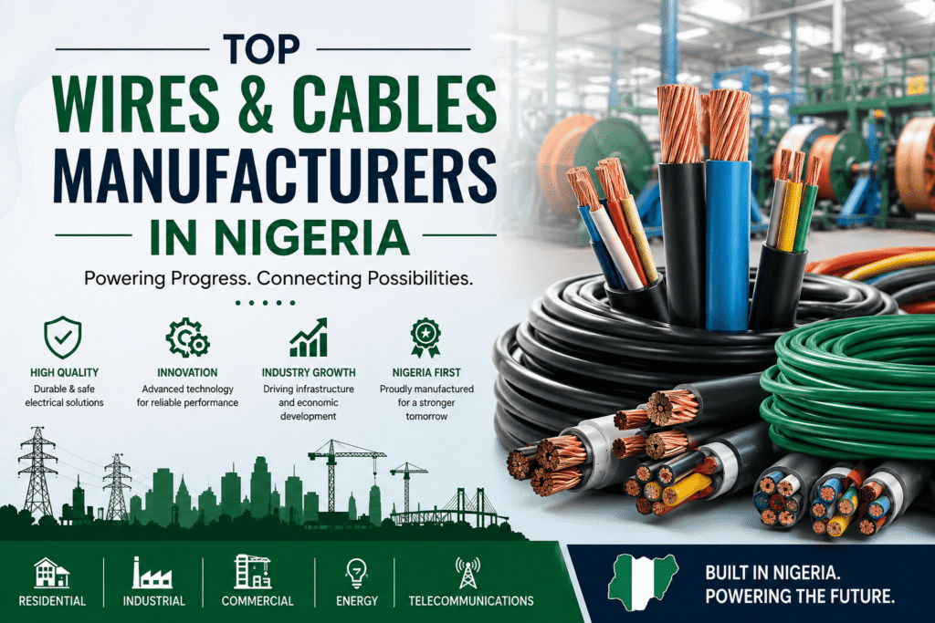 Top Wires and Cables Manufacturers in Nigeria for Modern Infrastructure