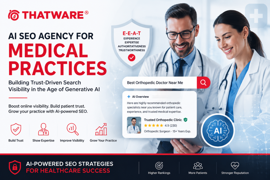 AI SEO Agency for Medical Practices: Building Trust-Driven Search Visibility in the Age of Generative AI