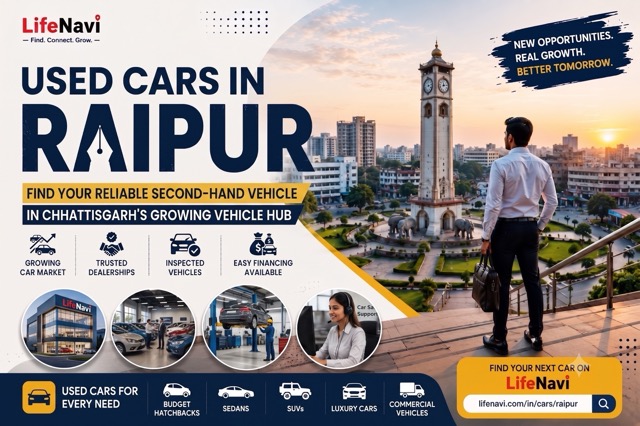 Used Cars in Raipur: Find Reliable Second-Hand Cars at Affordable Prices | LifeNavi