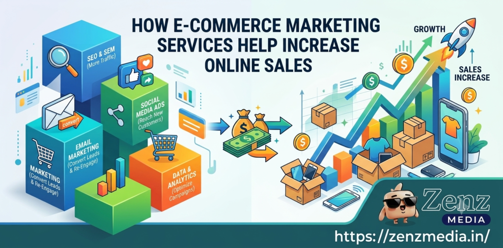 How E-commerce Marketing Services Help Increase Online Sales