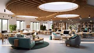 Co-Working Space Interior Designers in Hyderabad: Creating Flexible and Productive Work Environments
