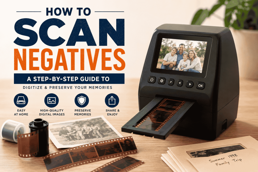 How to Scan Negatives: A Complete Home Guide