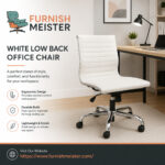 Why a White Low Back Office Chair Is the Perfect Blend of Style and Comfort