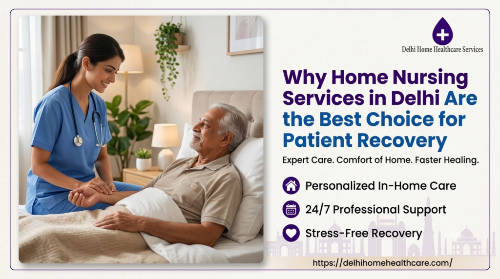 Why Home Nursing Services in Delhi Are the Best Choice for Patient Recovery