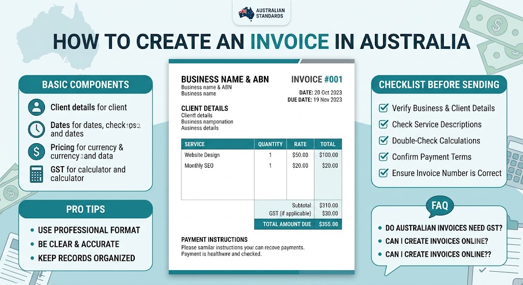 How does GST work on invoices?