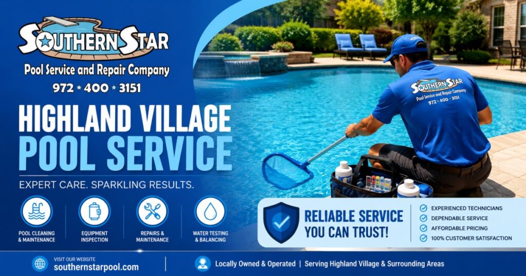 Top 7 Benefits of Choosing a Reliable Highland Village Pool Service Provider