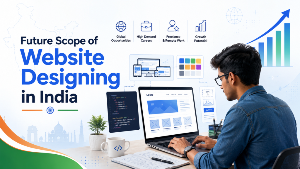 Future Scope of Website Designing in India