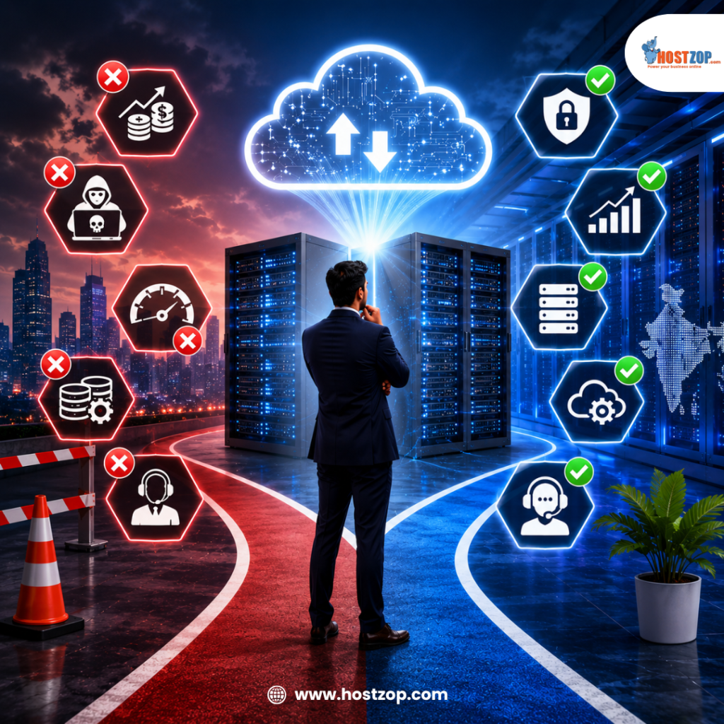 Common Mistakes To Avoid When Choosing Cloud Service Providers In India.