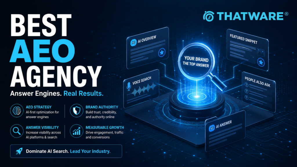 Best AEO Agency: Transforming Online Visibility with AI-Powered Answer Optimization