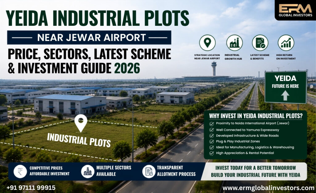 YEIDA Industrial Plots Near Jewar Airport – Complete Investment Guide for 2026