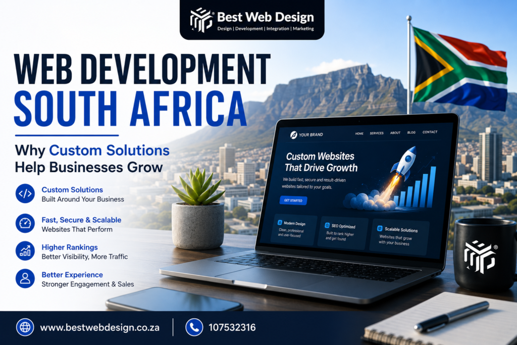 Web Development South Africa: Why Custom Solutions Help Businesses Grow