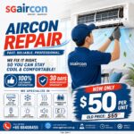 Airconditioner Repair Specialists in Singapore