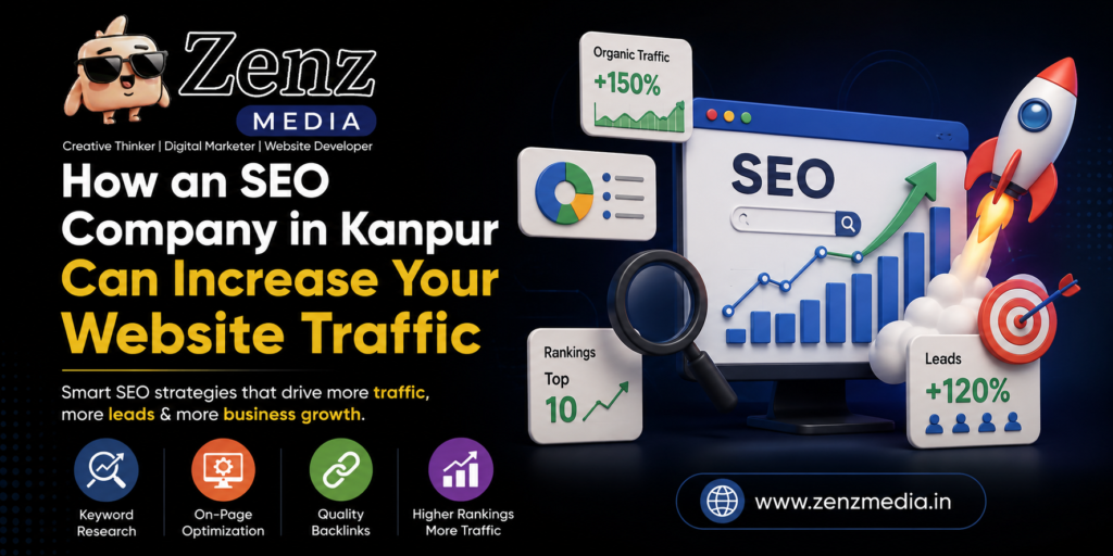 How an SEO Company in Kanpur Can Increase Your Website Traffic