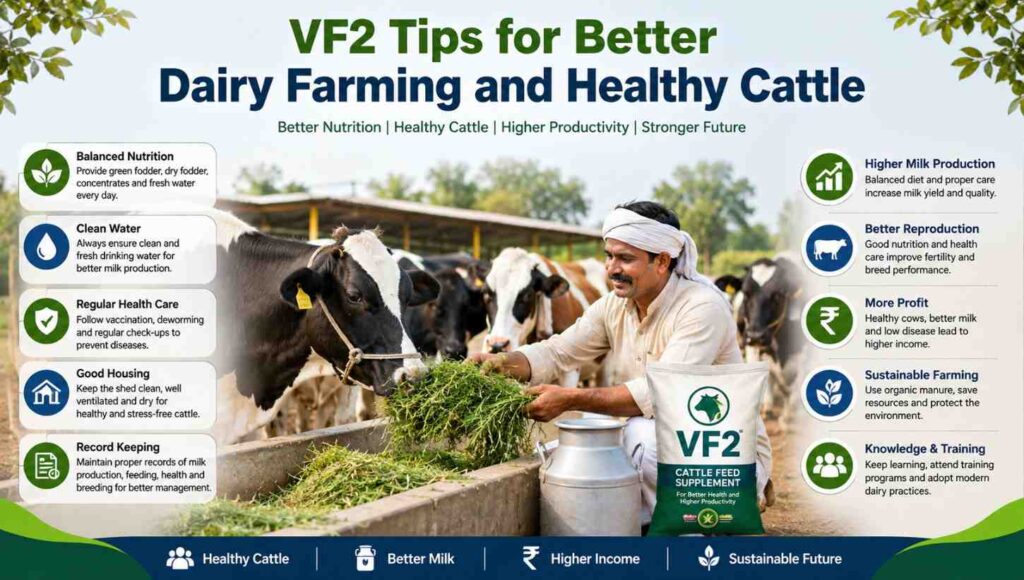 VF2 Tips for Better Dairy Farming and Healthy Cattle in India