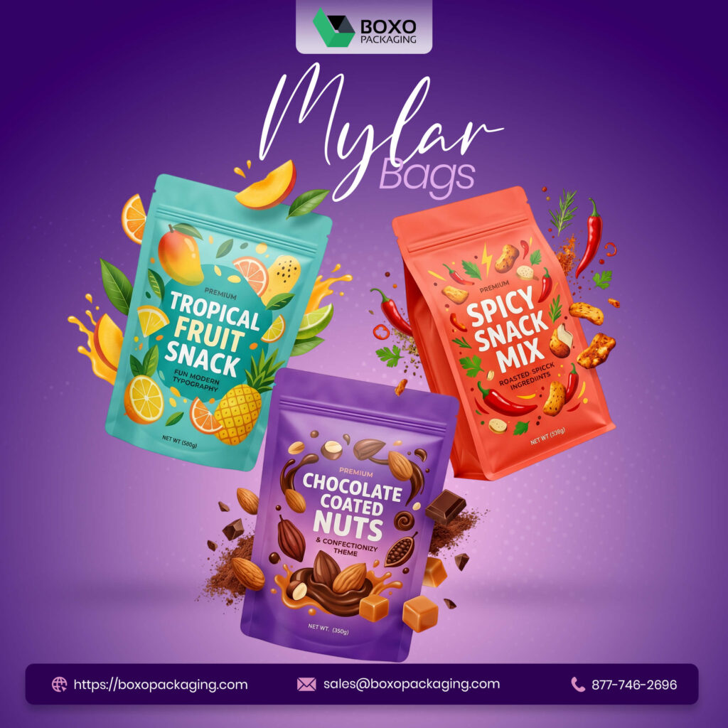 Mylar Bags: Reliable Packaging for Freshness, Protection, and Brand Appeal
