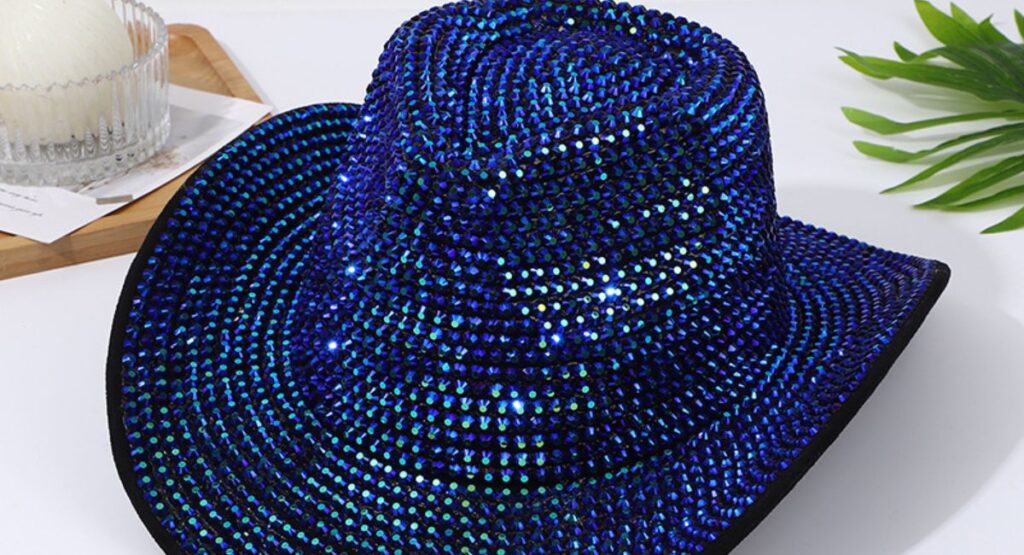 Shop Disco Cowboy Hat | Discover Luxury Glitter Hats for Every Special Occasion