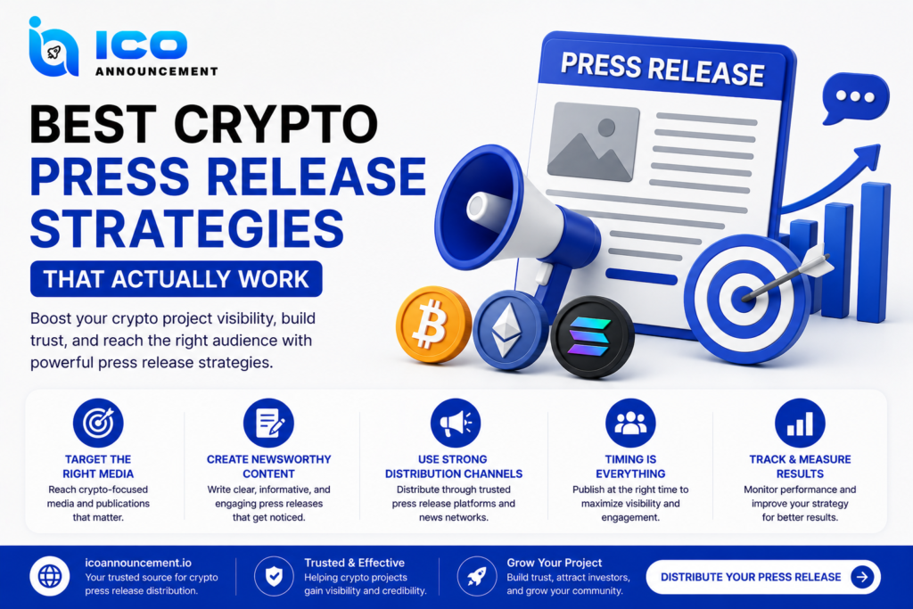 Best Crypto Press Release Strategies That Actually Work
