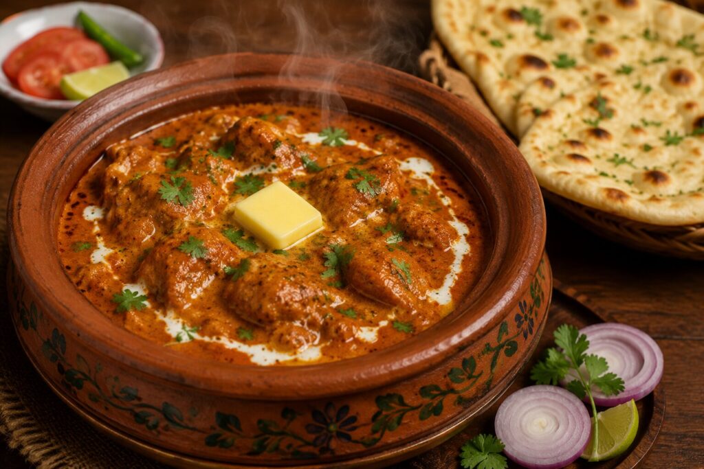 Special Butter Chicken Handi at The Dome Restaurant in Islamabad