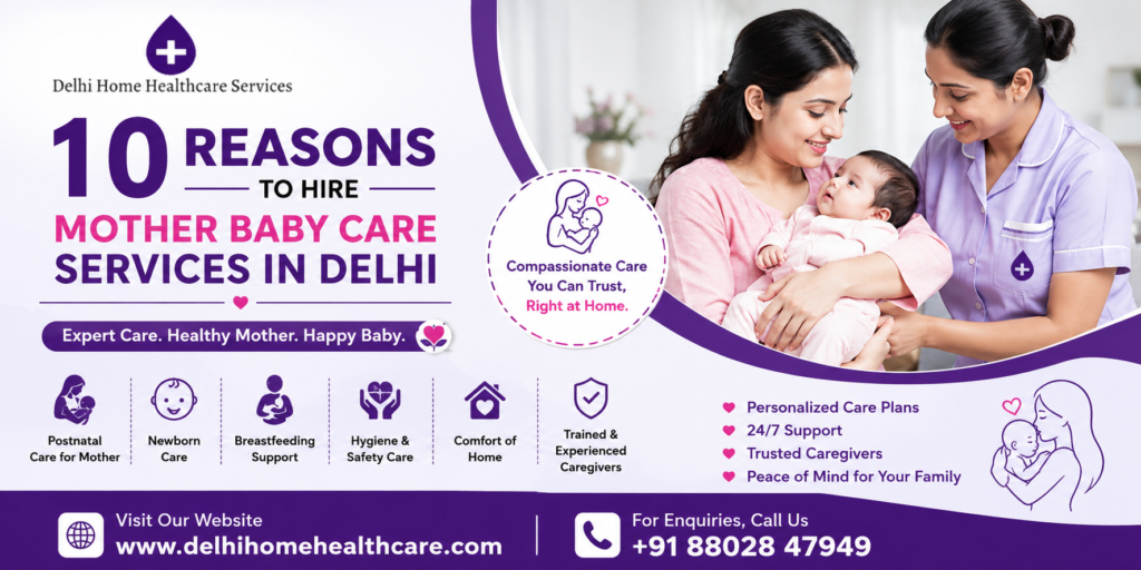 10 Reasons to Hire Mother Baby Care Services in Delhi