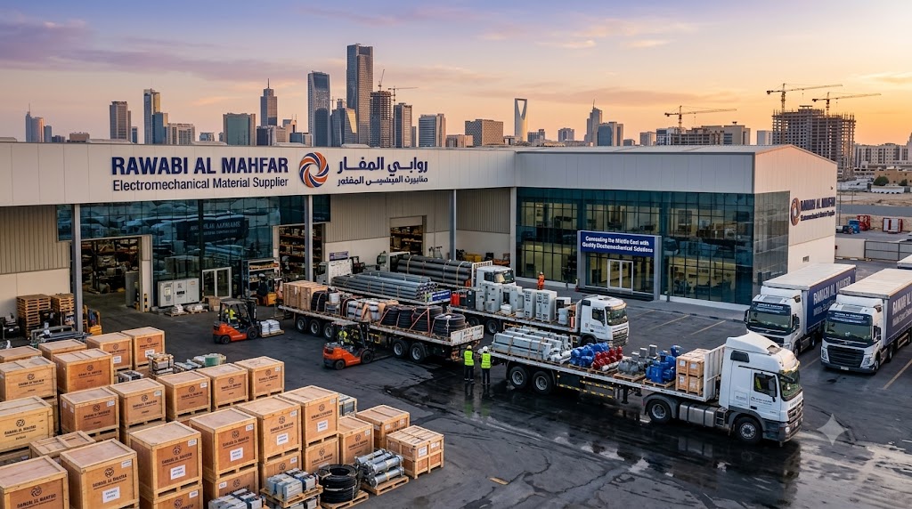 Best Building Material Supplier in Saudi Arabia & Electromechanical Material Supplier in Middle East – Rawabi Al Mahfar