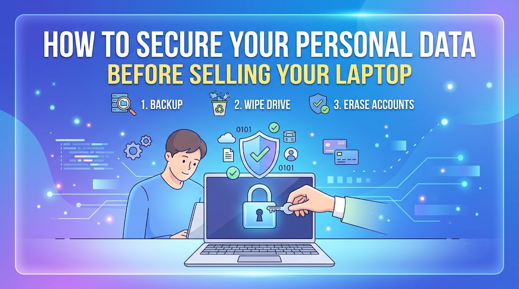 How to Secure Your Personal Data Before Selling Your Laptop