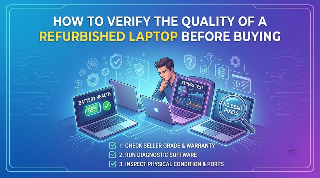 How to Verify the Quality of a Refurbished Laptop Before Buying