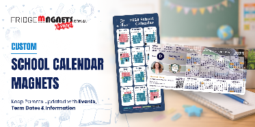 Custom School Calendar Magnets Australia