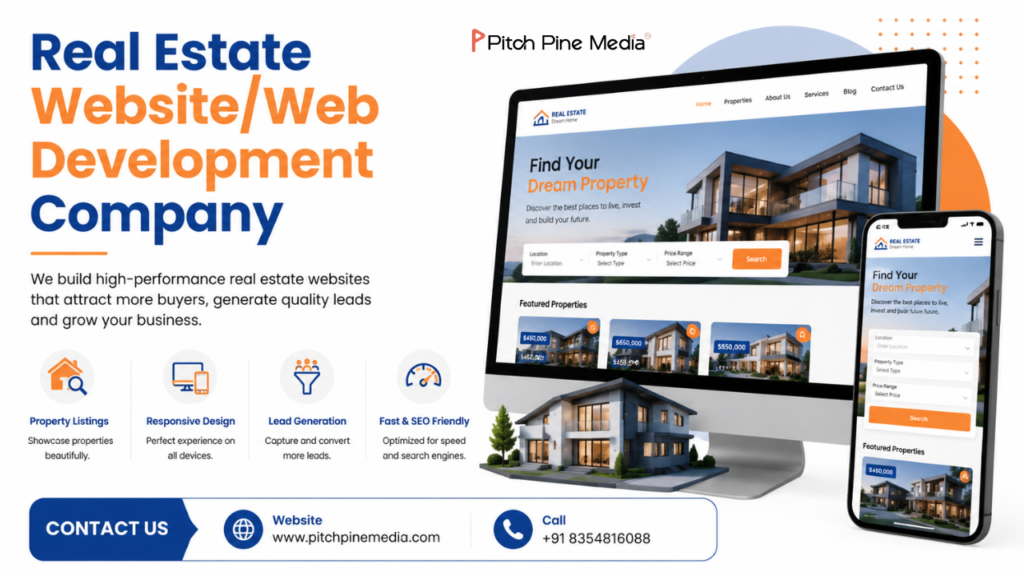 Real Estate Website Development Company for Property Growth