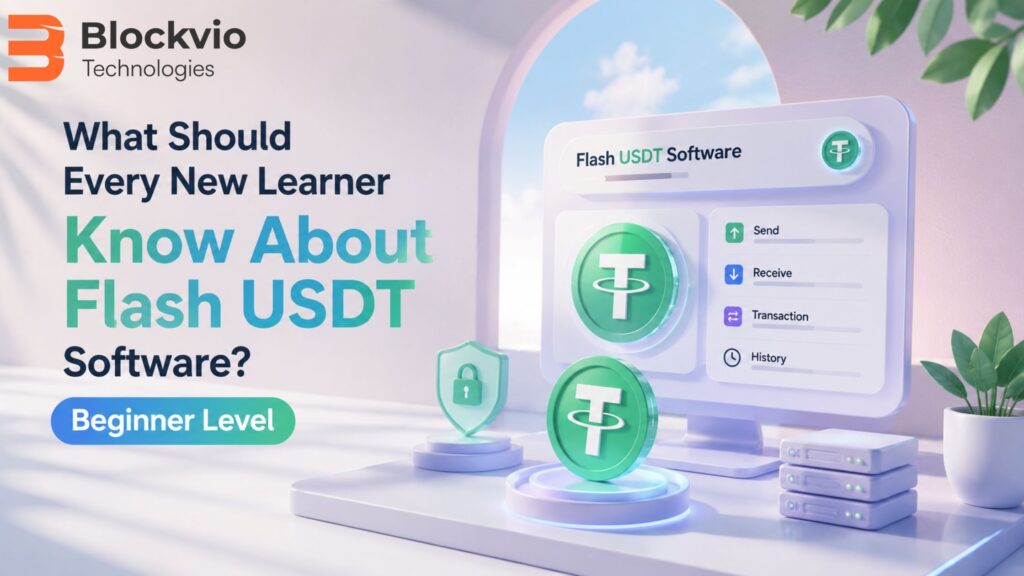 What Should Every New Learner Know About Flash USDT Software? Beginner Level