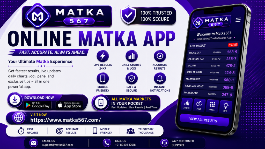 Live Matka Result App: Complete Guide to Daily Updates & Matka567 Satta Matka
