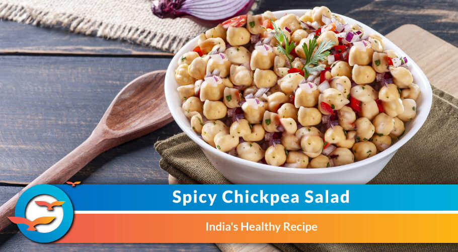 Healthy Spicy Chickpea Salad Recipe for Everyday Nutrition