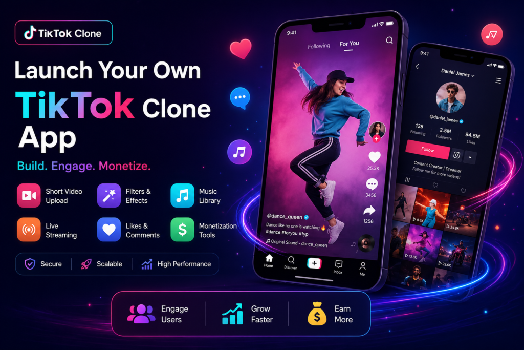 TikTok Clone App Development for a Creator-Led Short-Video Platform