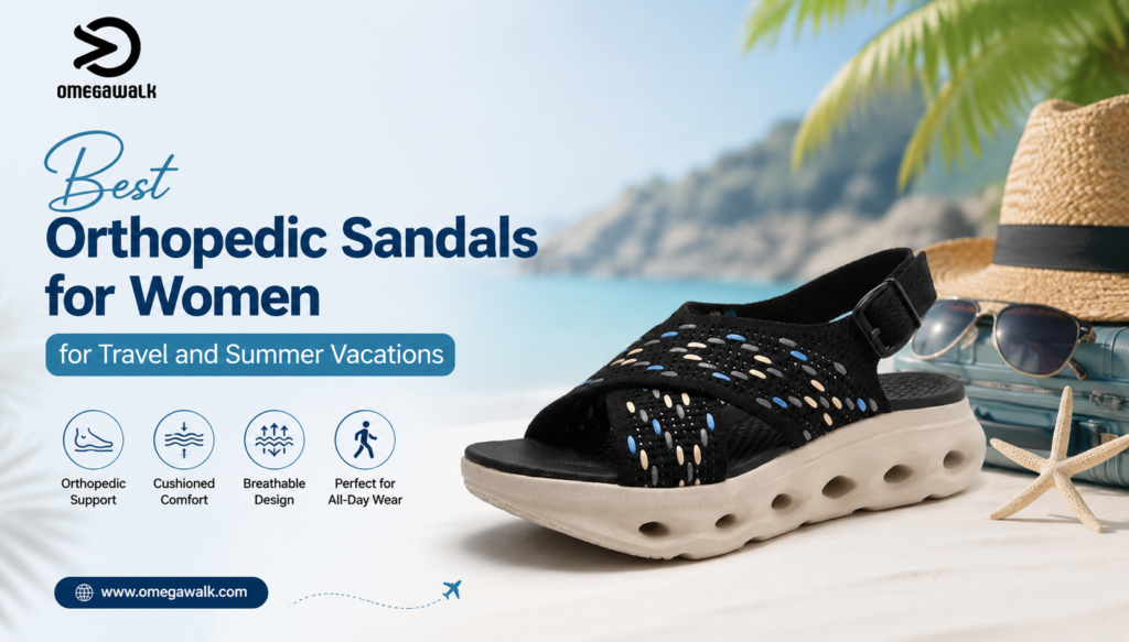 Best Orthopedic Sandals for Women for Travel and Summer Vacations