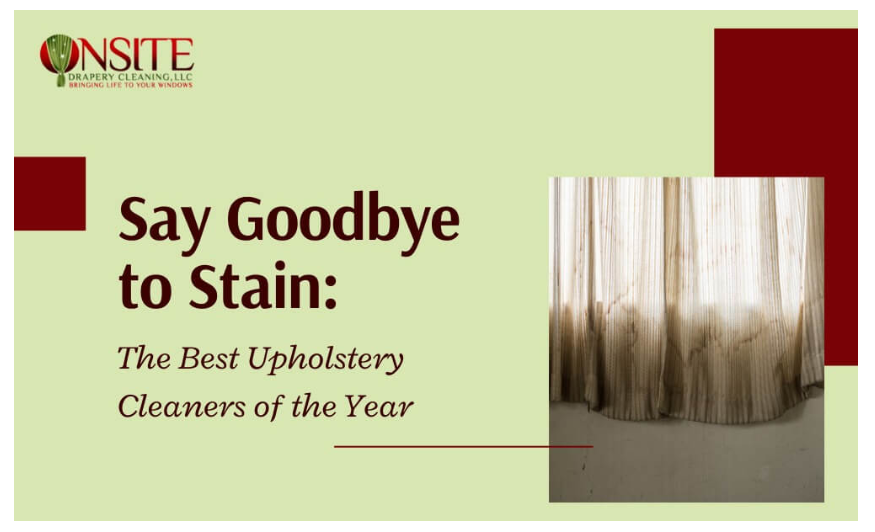 Best upholstery cleaner solution