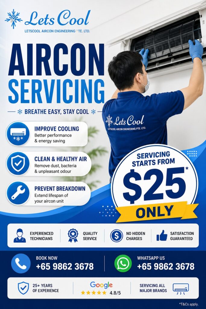 Aircon Servicing for Condominiums and Apartments