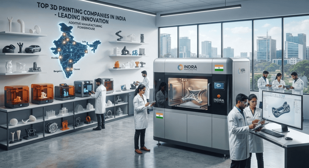 Top 3D Printing Companies in India for Custom Manufacturing 2026