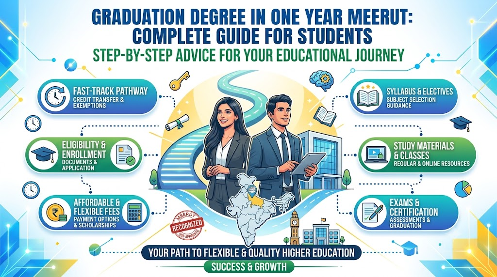 Graduation Degree in One Year Meerut: Complete Guide for Students