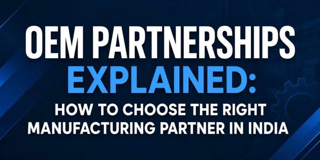 OEM Partnerships Explained: How Brands Choose the Right Manufacturing Partner