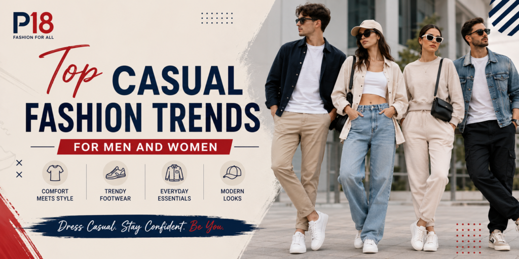 Top Casual Fashion Trends for Men and Women