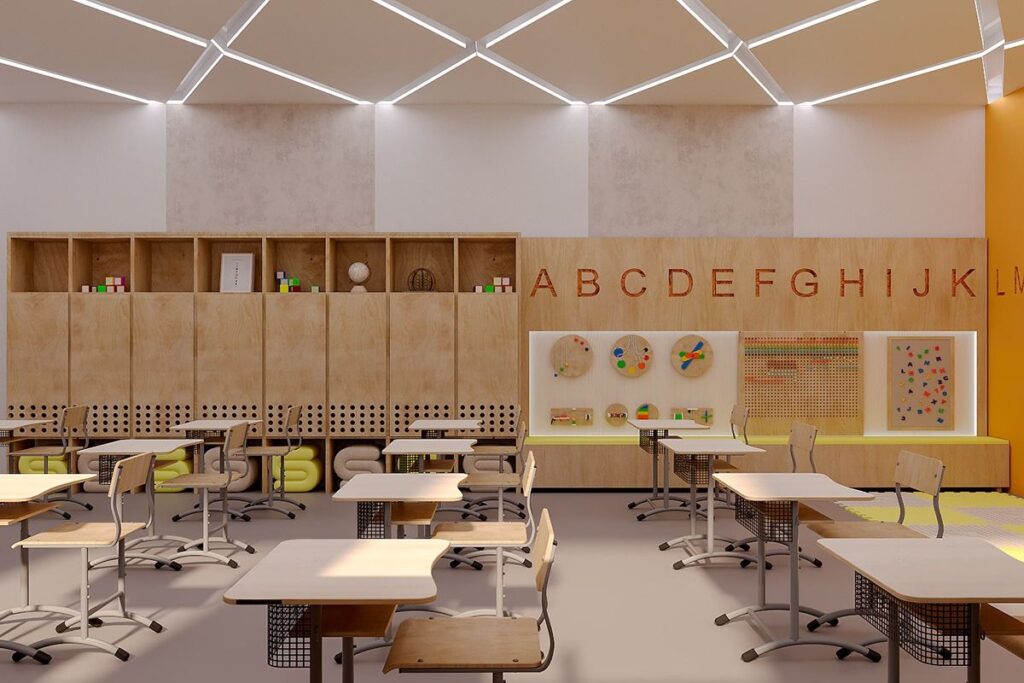 School Interior Designers: Creating Safe, Inspiring, and Student-Centric Learning Environments