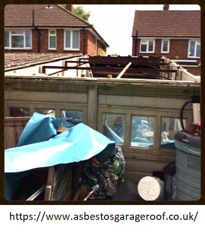 garage roof replacement asbestos